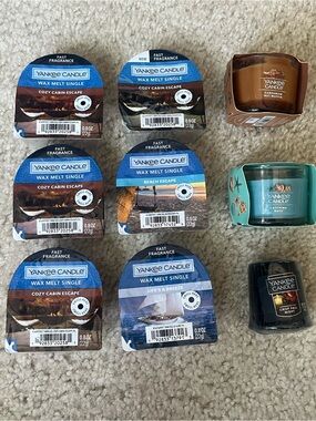 Yankee Candle Wax Melt Singles & Candles